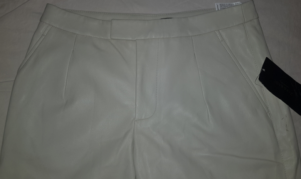 Zara Basic Leather Jeans Trouser Pants - Image 2