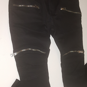 Zara Black Denim Jeans Trouser Pant
